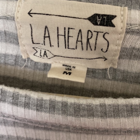 Stripped crop top - Picture 2 of 3